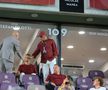 Dan Șucu, patronul Rapidului, a revenit pe stadion, după ce a lipsit de la ultimul meci disputat de echipa lui pe teren propriu, remiza cu CFR Cluj, scor 2-2, din runda cu numărul #2 din Superliga.