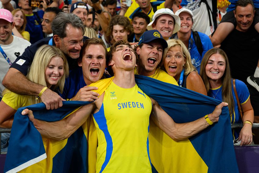 Armand Duplantis, record mondial la săritura cu prăjina la JO 2024 Foto: Imago