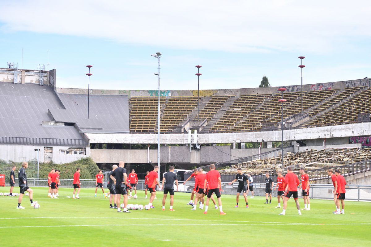 Antrenament Sparta Praga, înaintea meciului cu FCSB