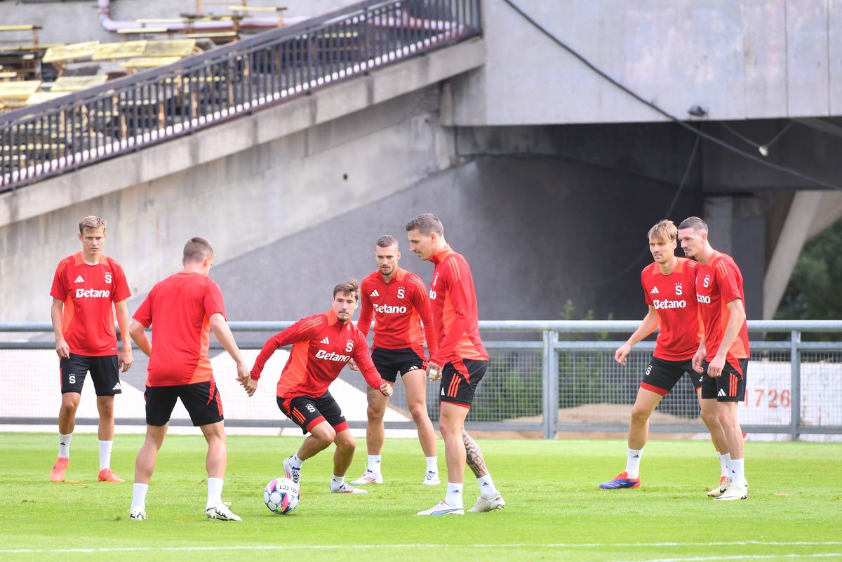 Antrenament Sparta Praga, înaintea meciului cu FCSB