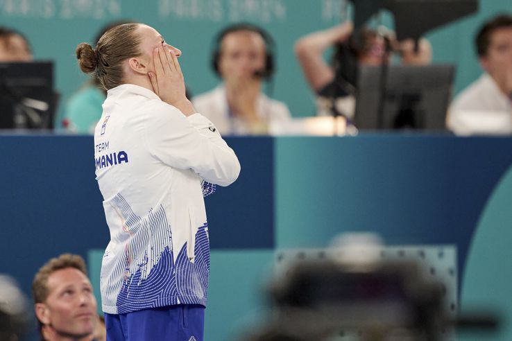 Ana Bărbosu finala olimpică la sol Paris 2024 Foto: Raed Krishan (Paris)