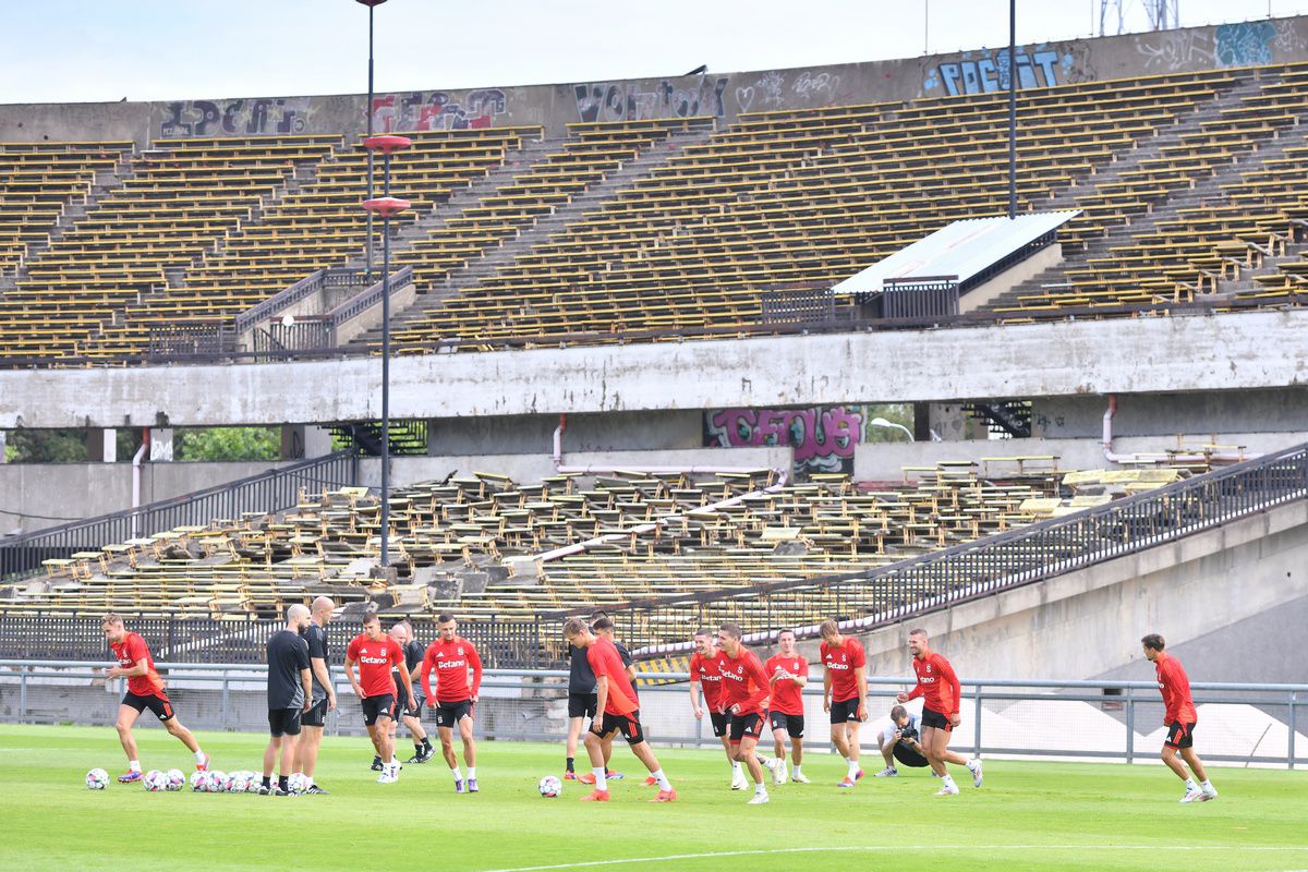 Antrenament Sparta Praga, înaintea meciului cu FCSB