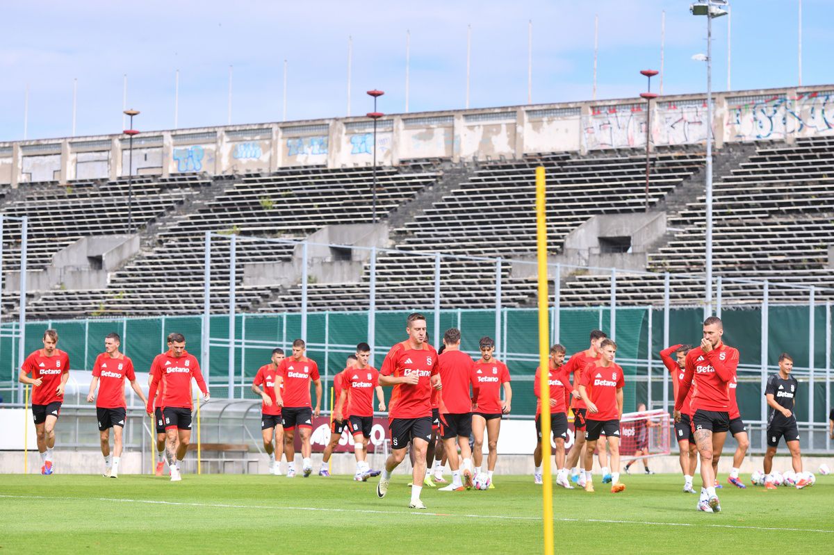 Antrenament Sparta Praga, înaintea meciului cu FCSB