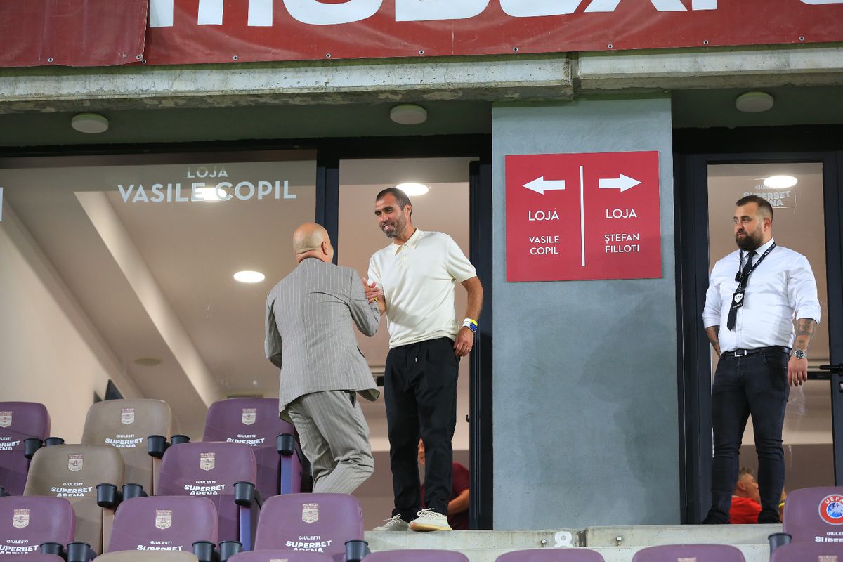 Dan Șucu a revenit la „oficială” » Salut cu „dușmanul” în lojă: „Patronul Rapidului are declarații comuniste”