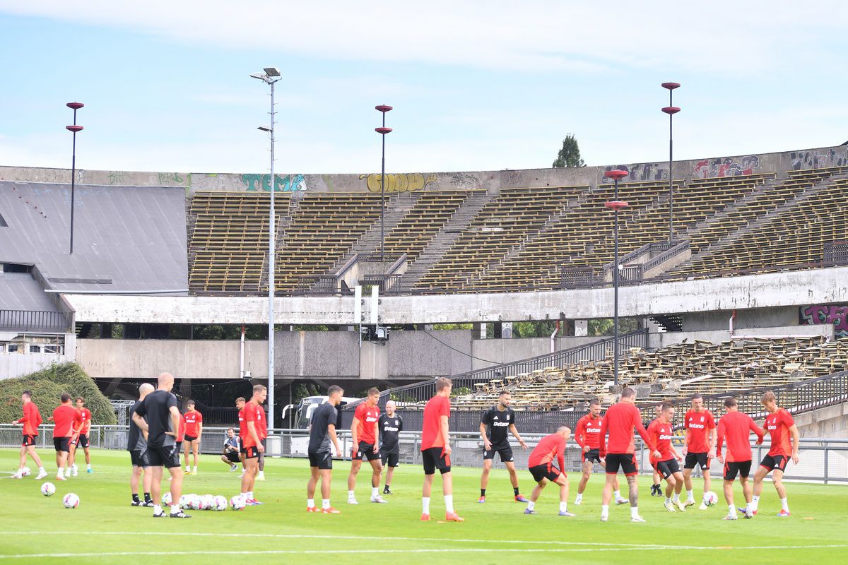 Antrenament Sparta Praga, înaintea meciului cu FCSB