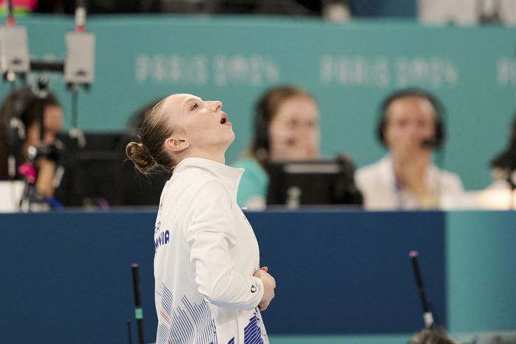 Ana Bărbosu finala olimpică la sol Paris 2024 Foto: Raed Krishan (Paris)