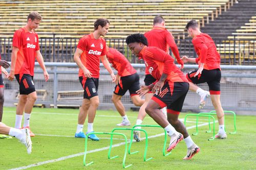 Antrenament Sparta Praga, înaintea meciului cu FCSB. FOTO: Cristi Preda (GSP.RO)