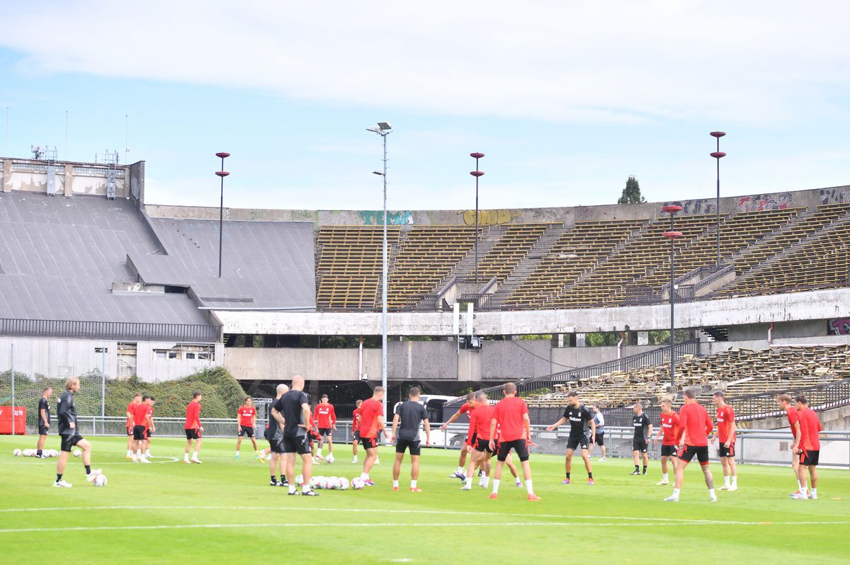 Antrenament Sparta Praga, înaintea meciului cu FCSB