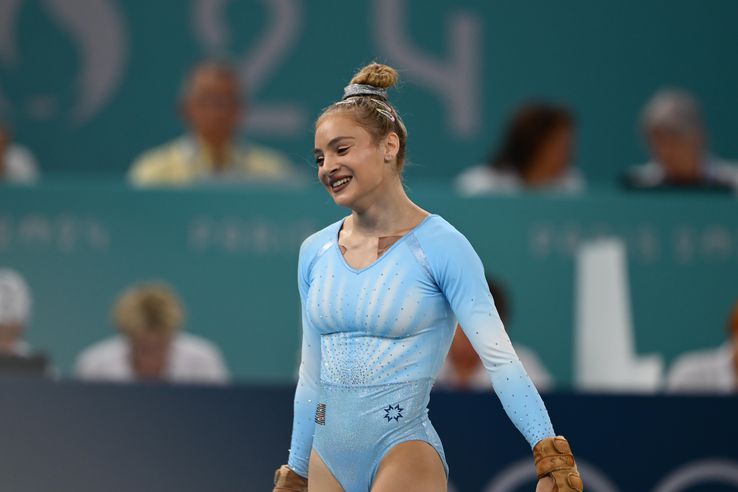 Sabrina Voinea finala olimpică la sol Paris 2024 Foto: Raed Krishan (Paris)