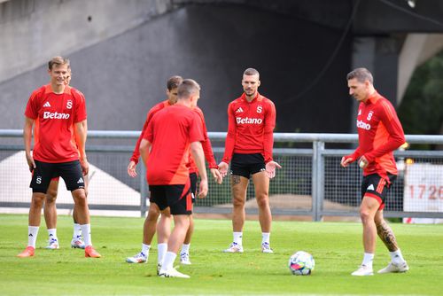 Antrenament Sparta Praga, înaintea meciului cu FCSB. FOTO: Cristi Preda (GSP.RO)