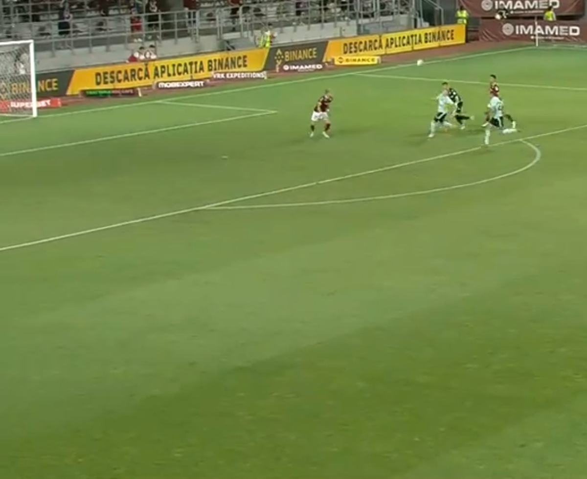 Start nebun în Rapid - Sepsi! » A comis-o colosal în secunda 42, apoi s-a revanșat cu un gol