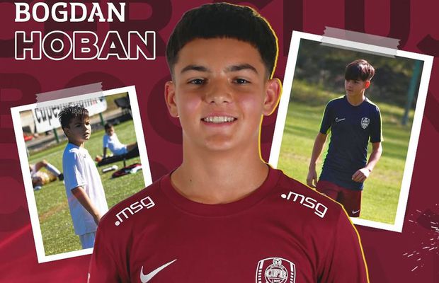 Dinastia Hobanilor » Fiul lui Ovidiu a semnat primul contract de profesionist cu CFR Cluj