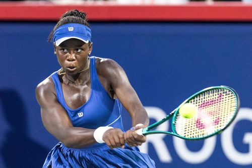 Victoria Mboko în acțiune la Montreal Foto: Imago Images