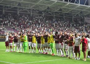 Ce s-a întâmplat pe gazon imediat după Rapid - Botoșani » Noul idol din Giulești, ovaționat la scenă deschisă + Fostul jucător a înjurat Steaua