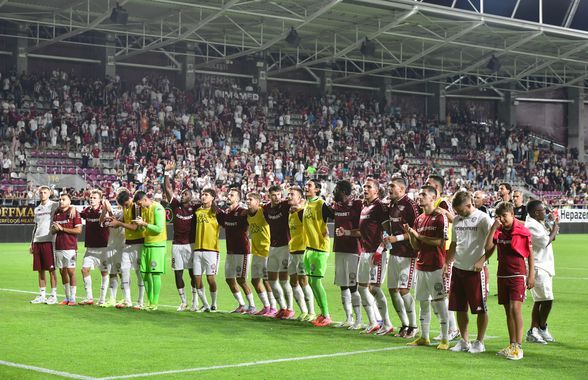 Ce s-a întâmplat pe gazon imediat după Rapid - Botoșani » Noul idol din Giulești, ovaționat la scenă deschisă + Fostul jucător a înjurat Steaua