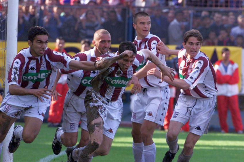 Rapid s-a bucurat de o generație remarcabilă în acei ani / Sursă foto: Arhivă Gazeta Sporturilor