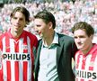 Ovidiu Stîngă, alături de Ruud van Nistelrooy, în ultimul său meci acasă la PSV Eindhoven / Foto: Imago