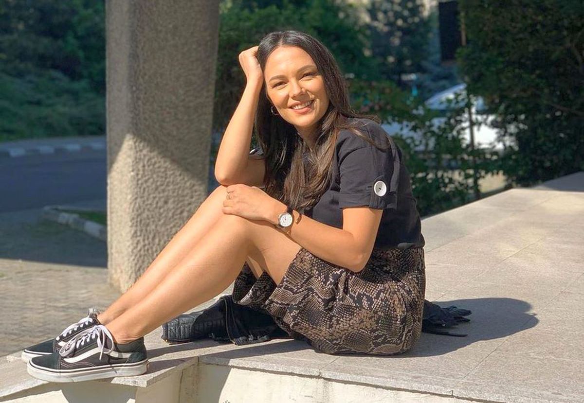 GALERIE FOTO Fie vreme bună, fie vremea rea. Ioana Scărlătescu e noua prezentatoare de la Antena 1