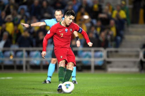 Cristiano Ronaldo, în tricoul Portugaliei // foto: Guliver/gettyimages