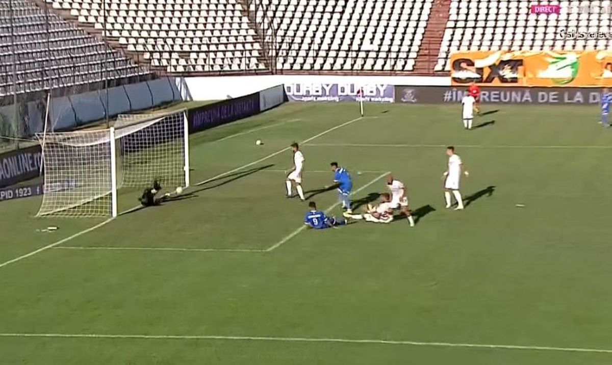 VIDEO+FOTO Rapid - Pandurii » Al doilea gol al meciului a venit după o gafă a portarului Drăghia!