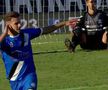 Sebastian Velcotă, după ce a marcat golul de 1-1 în Rapid - Pandurii Tg. Jiu // foto: captură Telekom Sport