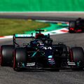 Lewis Hamilton în calificările de azi Foto Guliver/GettyImages