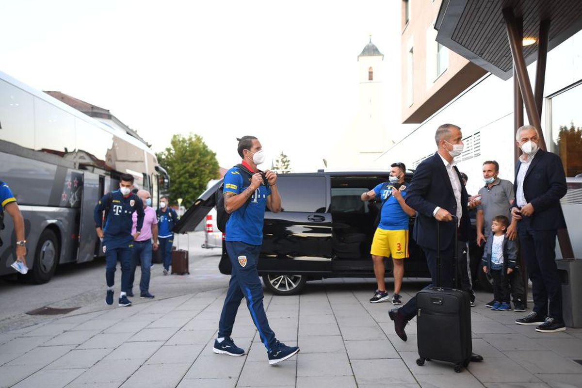 FOTO Sosire România în Austria, Liga Națiunilor 05.09.2020