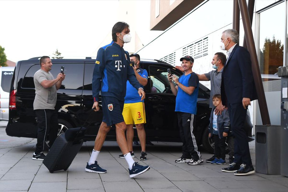 FOTO Sosire România în Austria, Liga Națiunilor 05.09.2020