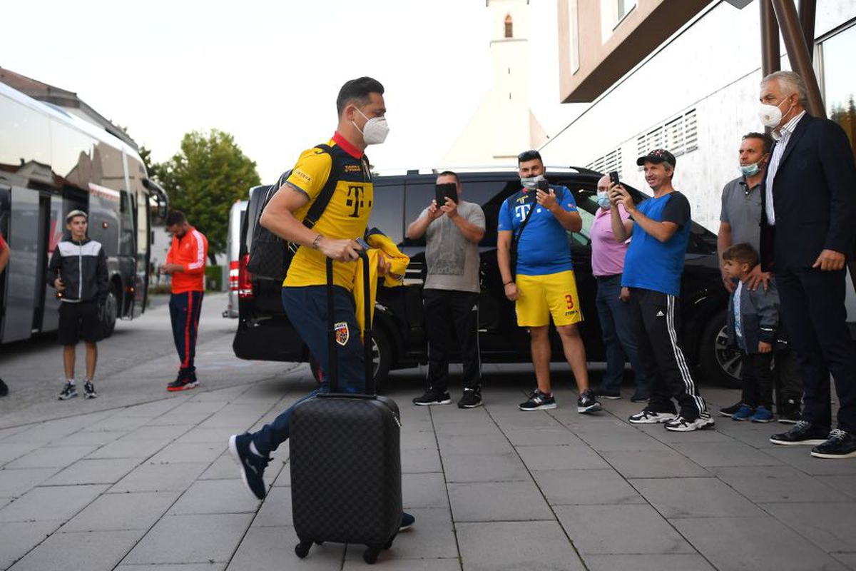 FOTO Sosire România în Austria, Liga Națiunilor 05.09.2020