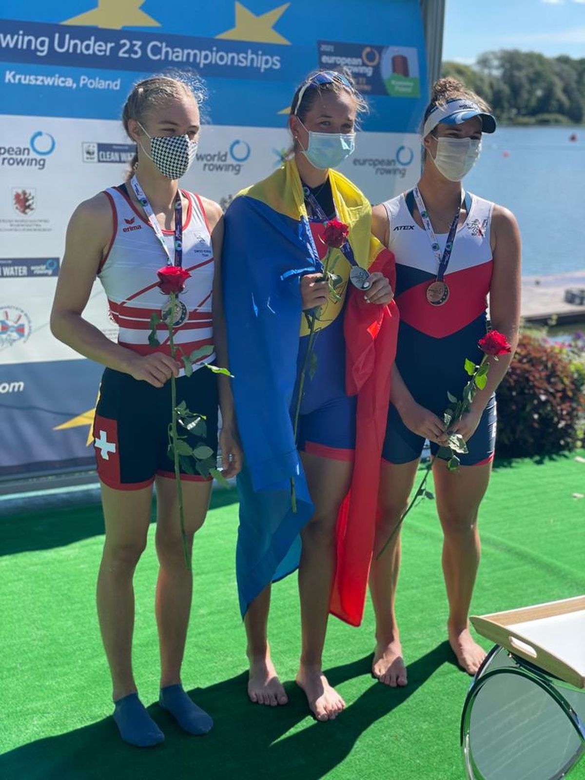 Campioana olimpică Simona Radiș a câștigat titlul european la simplu, dar și la 8 plus 1!