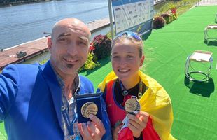 Campioana olimpică Simona Radiș a câștigat titlul european la simplu, dar și la 8 plus 1!