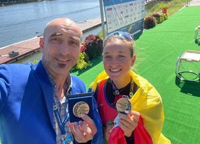 Campioana olimpică Simona Radiș a câștigat titlul european la simplu, dar și la 8 plus 1!
