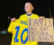 Ianis Hagi a făcut fericit un copil din tribunele Arenei Naționale