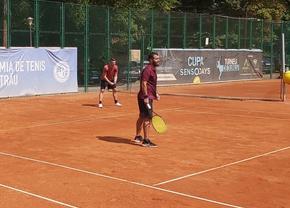 „Uite că mai pierde și Rapid” » Daniel Niculae și Vasile Maftei, înfrângere la cupa de tenis organizată de Șucu