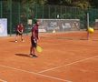 Daniel Niculae și Vasile Maftei, pe terenul de tenis