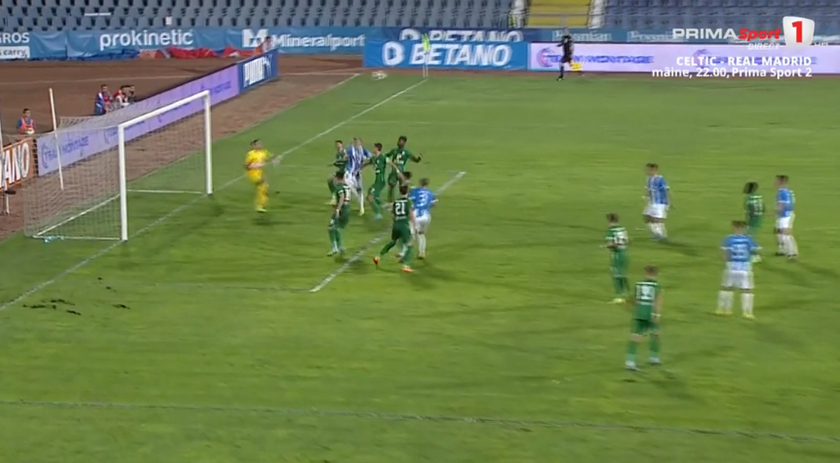 Aioani, gafa colosală din CSU Craiova - Farul