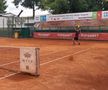 Daniel Niculae și Vasile Maftei joacă tenis la competiția organizată de Dan Șucu