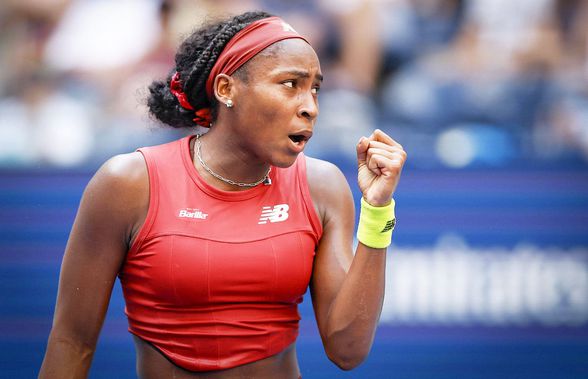 Coco Gauff este prima semifinalistă de la US Open! A defilat cu Jelena Ostapenko și o va înfrunta pe Karolina Muchova