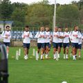 Naționala de fotbal a României se pregătește la Mogoșoaia FOTO: FRF
