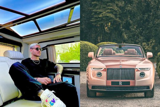 Mauro Icardi și-a făcut cadou cea mai scumpă mașină. Foto: Imago Images