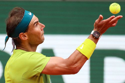 Rafael Nadal și versiunea 2022 a prețiosului său ceas Foto Imago