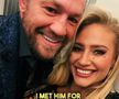 „Bombardiera blondă din box”, presupusa amantă a lui Conor McGregor, primele declarații despre luptător: „Îmi pare rău de el”