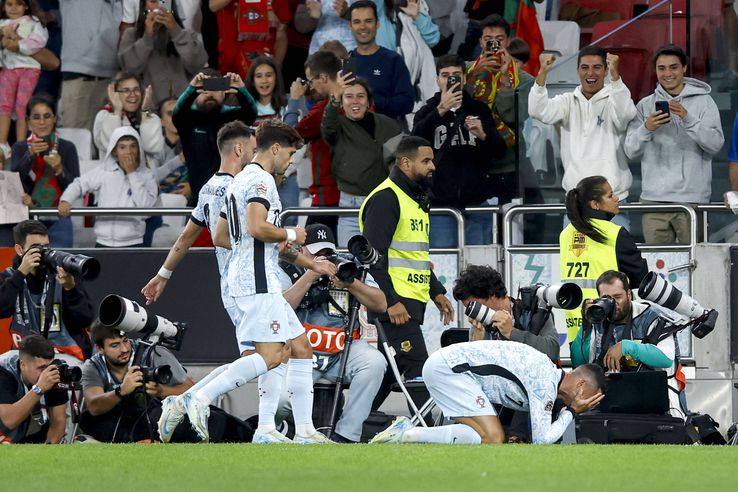 Cristiano Ronaldo, în Portugalia - Croația/ foto Imago Images