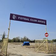 Peisajul e dezolant pe amplasamentul vechiului stadion din Pitești / FOTO: Remus Dinu (GSP)