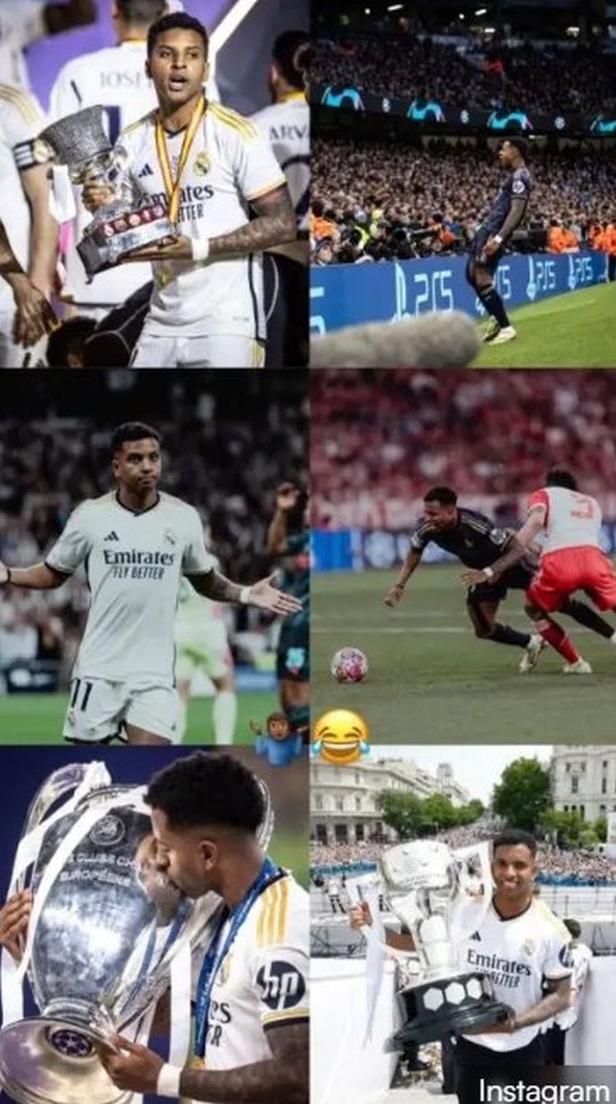 Reacția lui Rodrygo după ce a văzut că n-a fost inclus pe lista nominalizaților pentru Balonul de Aur!