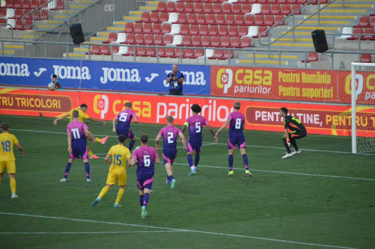 România U20 avea 2-0 cu Germania în minutul 50 la Arad. Incredibil cât s-a terminat duelul din Liga Elitelor!