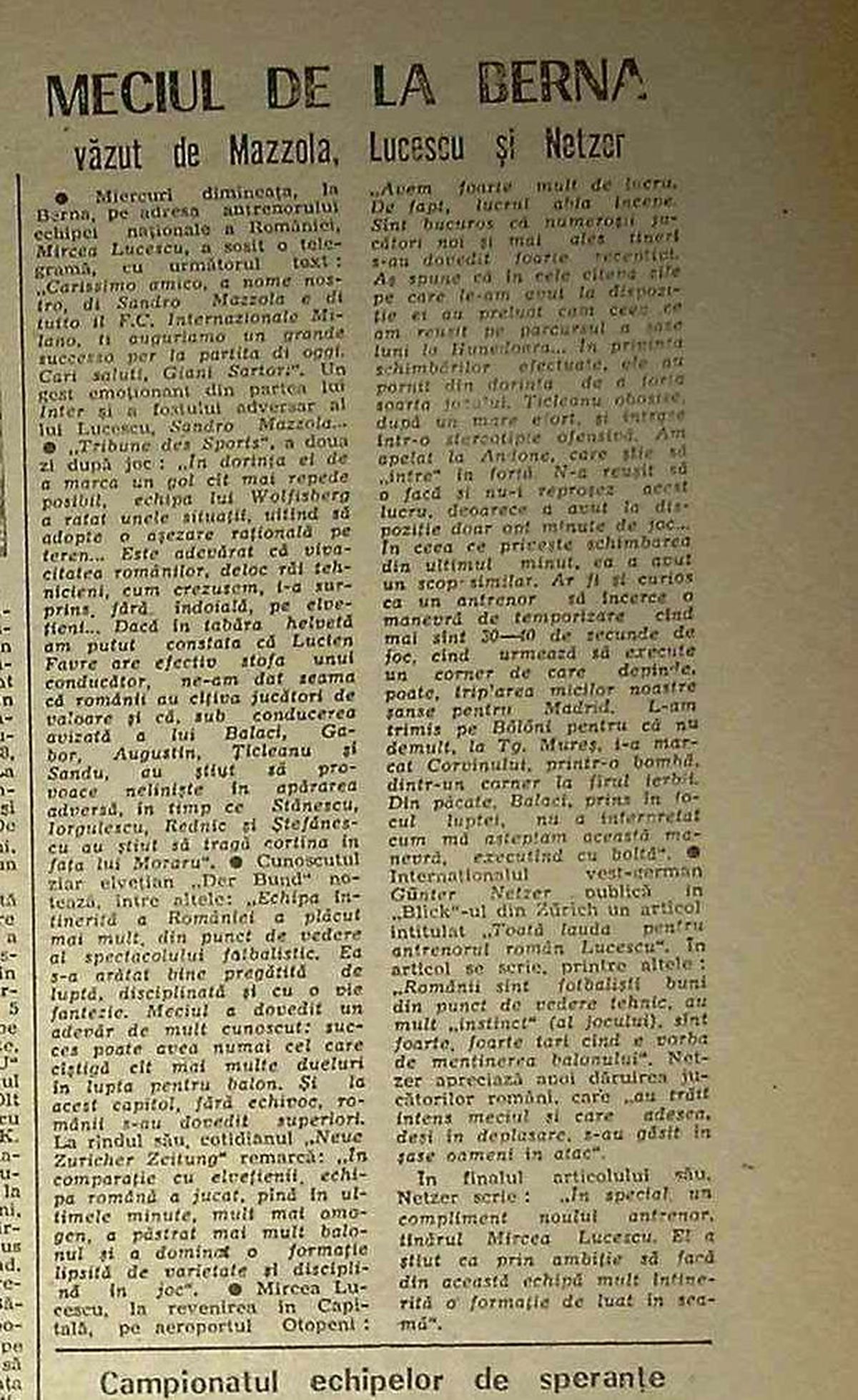 Celălalt debut » Cu mărturii de la doi titulari de atunci, GSP reface povestea primului meci cu Mircea Lucescu la națională, jucat acum 15.640 zile: „Ți le impunea Lucescu cu forța!”