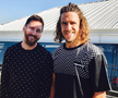 Messi și Carles Puyol