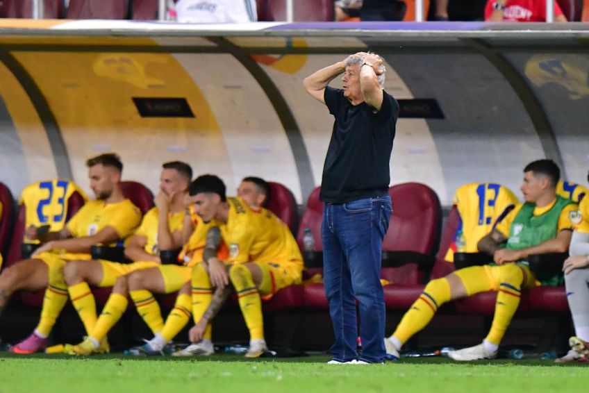 Mircea Lucescu și-a pus mâinile în cap la 3-0 pentru Canada/ foto: Cristi Preda (GSP)