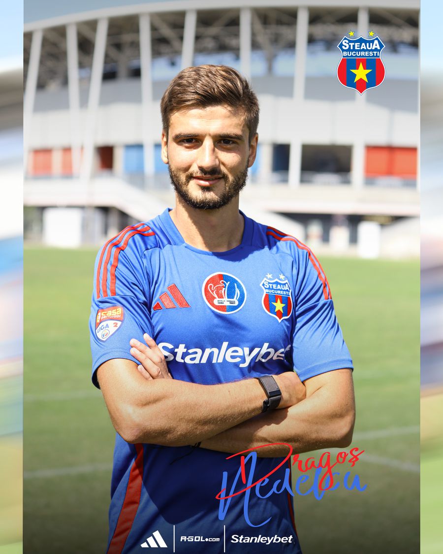 Dragoș Nedelcu, negocieri avansate cu Steaua! Prima poză în tricoul roș-albastru: „Un club mare, condiții excelente”